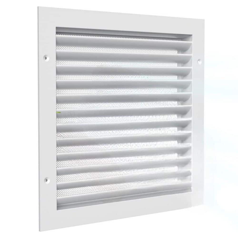 2pcs 12 x 12 Aluminum Gable Vent with Screen Stylish Design Enhance Air Circulation for Shed Attic Garage White price history on PriceWatchPro