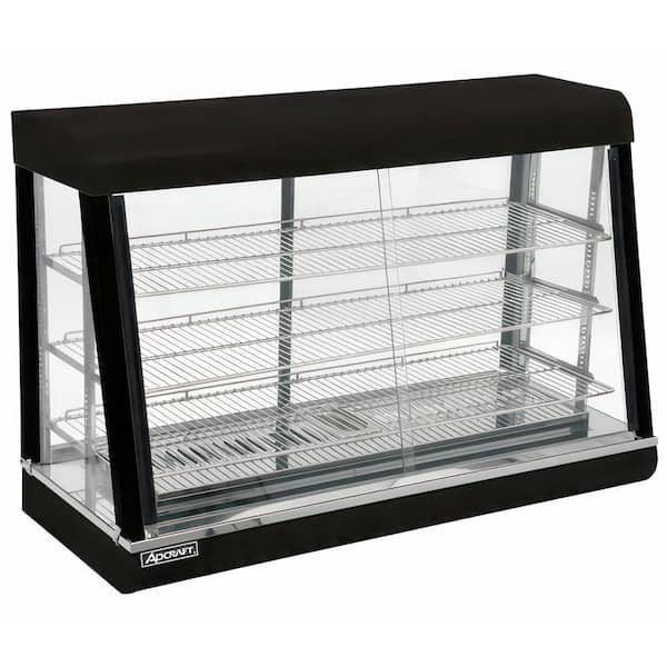 Adcraft Black Commercial 48 in. Heated Display Merchandiser