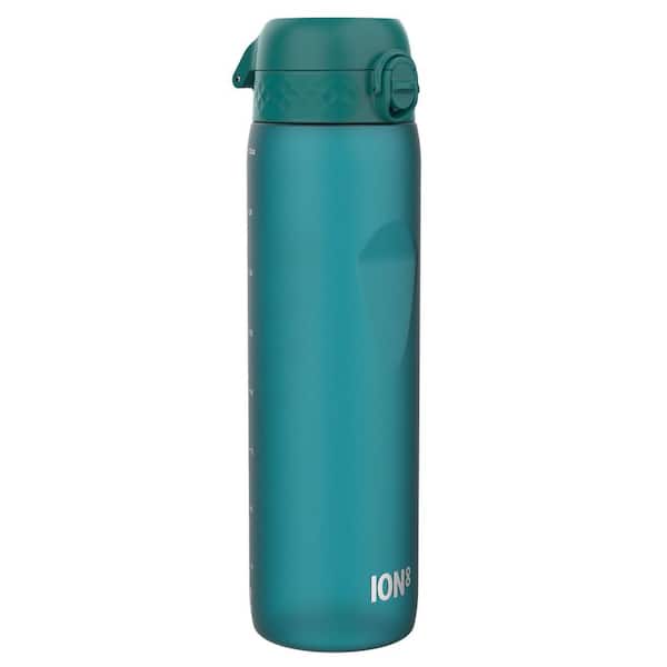 Ion8 32oz BPA Free Recyclon Plastic Water Bottle in Aqua