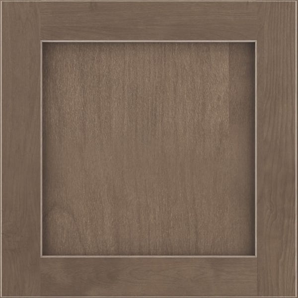 American Woodmark San Mateo 9 7/8-in. W x 3/4-in. D x 10-in. H in Maple Latte Cabinet Door Sample