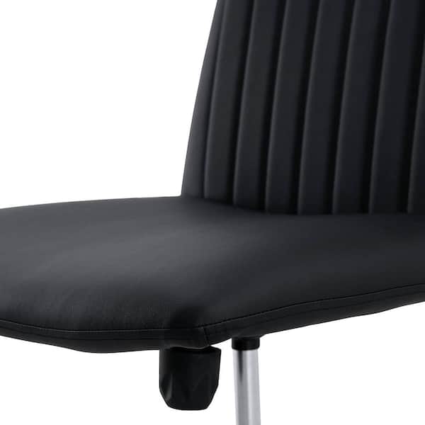 Polibi High Grade PU Leather High Back No Wheels Swivel