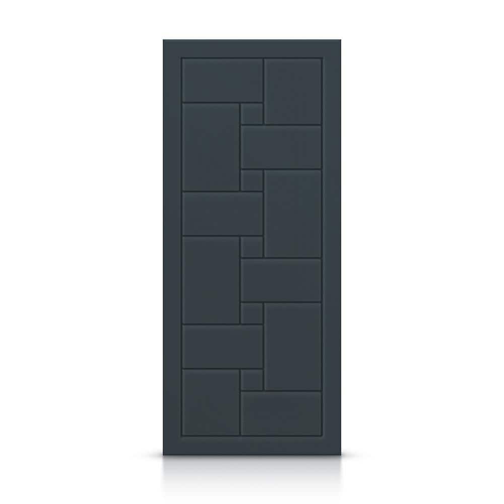 Reviews for CALHOME 42 in. x 96 in. Hollow Core Charcoal Gray Stained