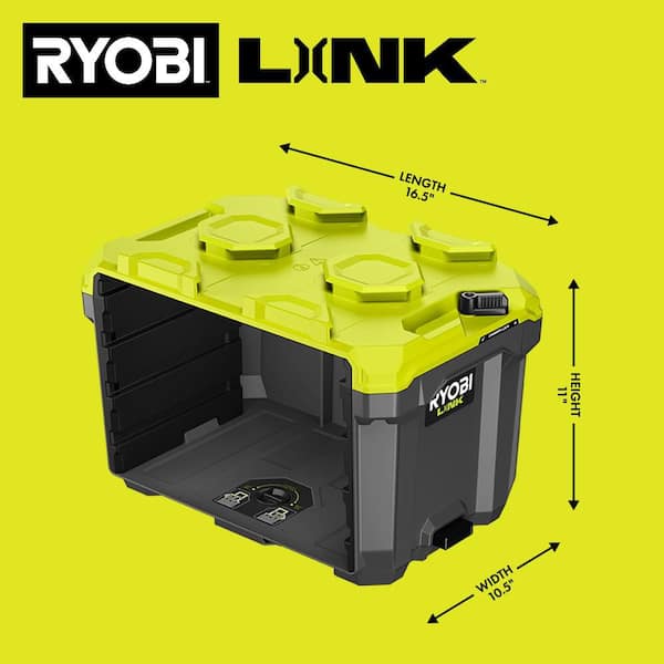 RYOBI LINK SlotBox Receiver Drawer Tool Box STM313 - The Home Depot