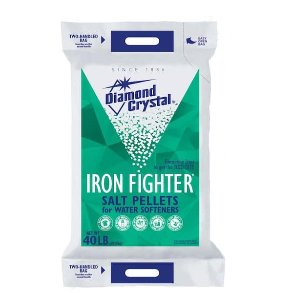 Diamond Crystal 40.5 lb Iron Fighter Water Softener Salt