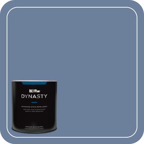 BEHR DYNASTY 1 qt. #MQ5-52 Lead Cast One-Coat Hide Satin Enamel Interior Stain-Blocking Paint & Primer