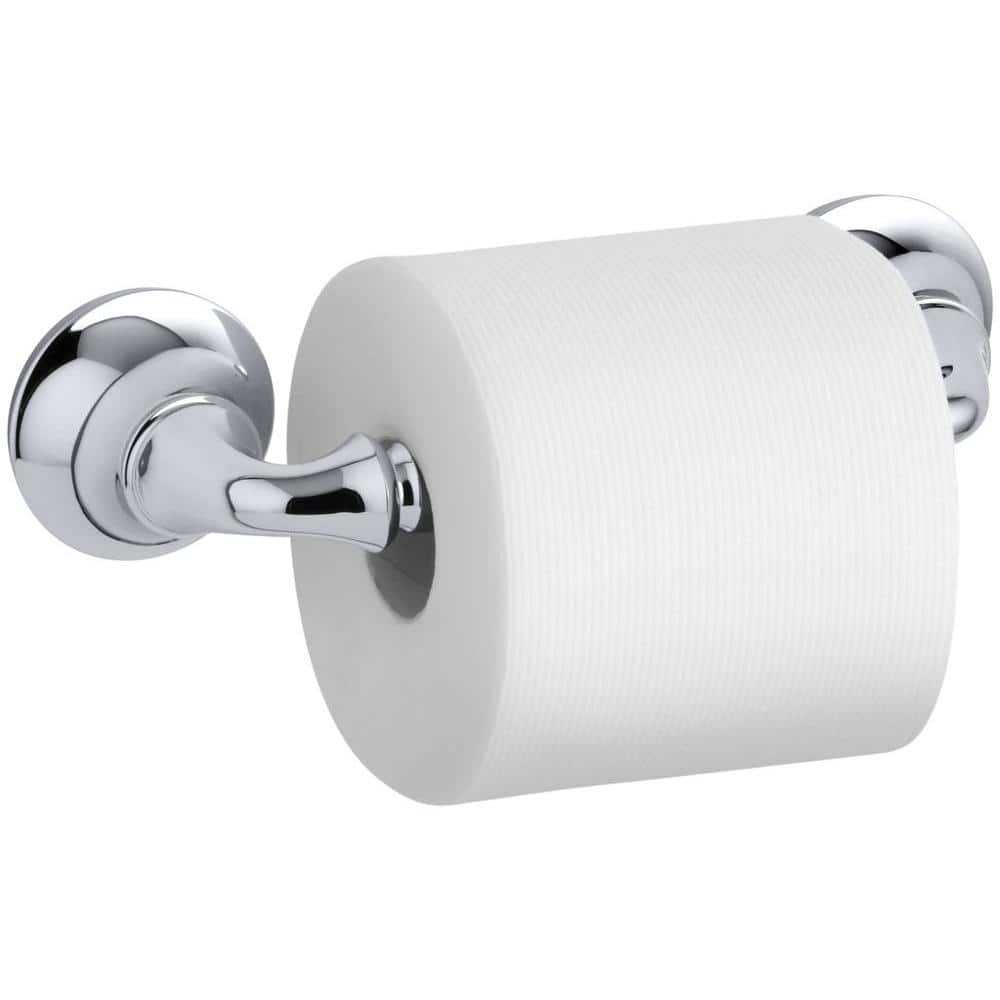 DW 6700 Freestanding Toilet Paper Holder and Toilet Brush Set in Polished  Chrome