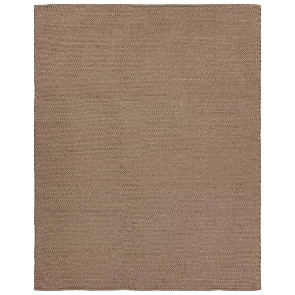 Jaipur Living Ryker 8 ft. x 10 ft. Taupe Solid Handmade Indoor/Outdoor
