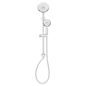 Spectra Versa 4-Spray Round 24 in. Shower System Kit with Hand Shower 1.8 GPM in Polished Chrome