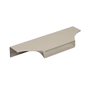 Extent 4-9/16 in. (116 mm) Polished Nickel Cabinet Edge Pull