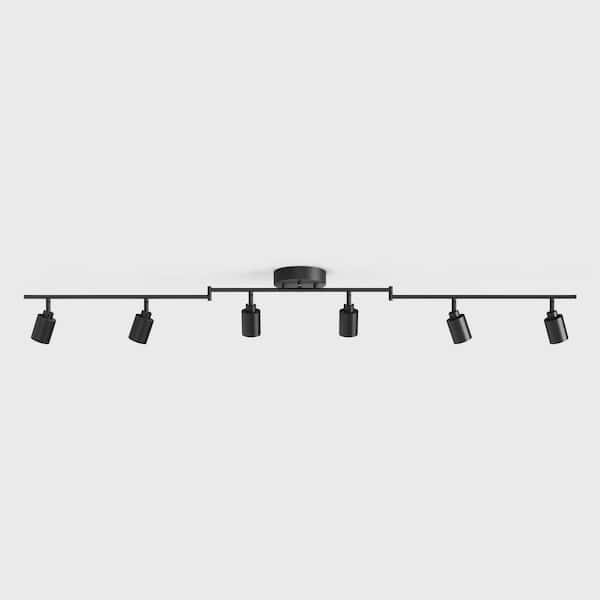 Vidalite Shura 6-Head Integrated LED Swivel Track Light