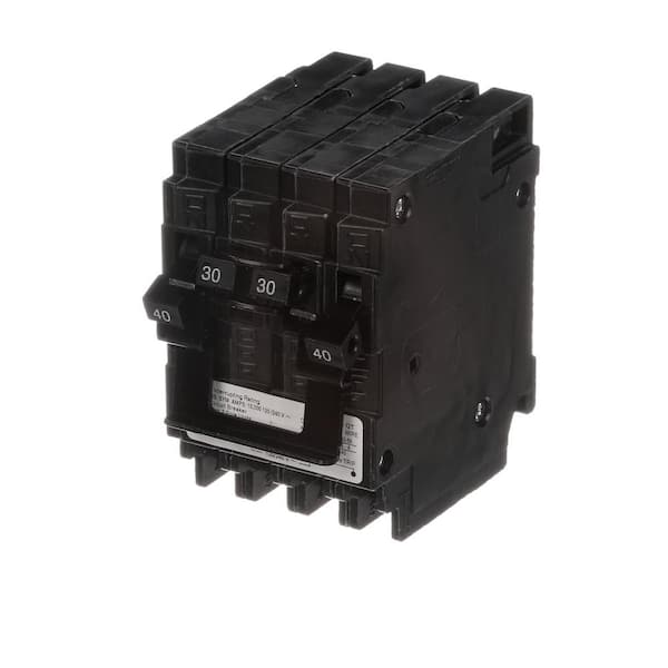 Siemens 40 Amp Double-Pole/30 Amp Double-Pole Circuit Breaker