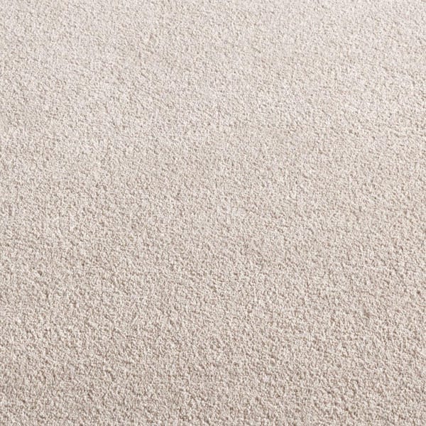 Plush Retreat Ivory -12 ft. x 65.6 ft. 69 oz. SD Polyester Texture Full Roll Carpet (788 sq. ft. /Roll)