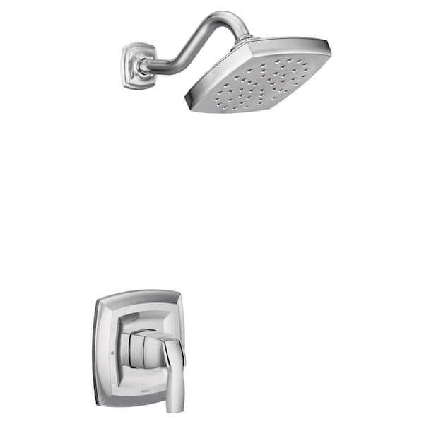 MOEN Voss M-CORE 3-Series 1-Handle Shower Trim Kit in Chrome (Valve Not Included)