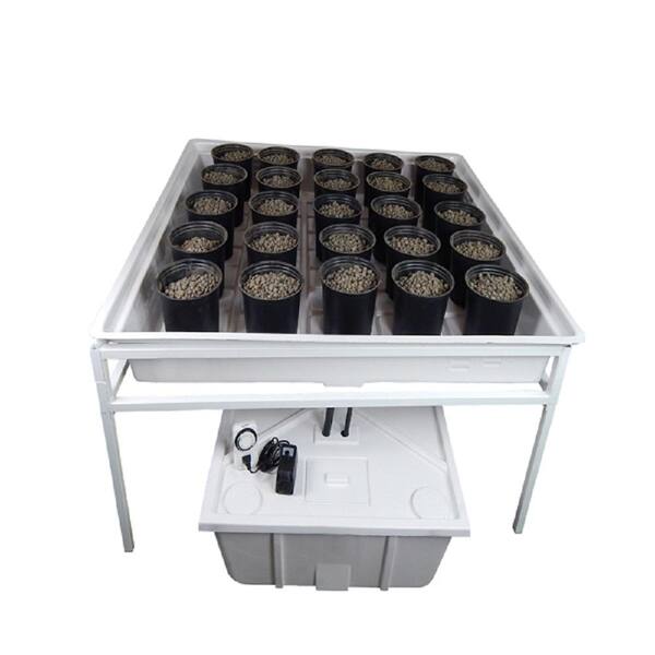 Viagrow 4 ft. x 4 ft. Ebb and Flow Hydroponics System