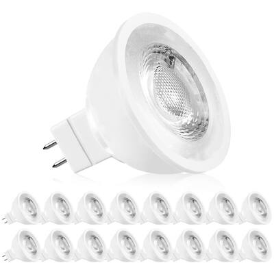 Color : Cold White CNBEAU-LED MR16 7W LED Spotlight Bulbs Dimmable SMD 3030 600-700 LM Warm White/Cool White Frosted AC/DC 12V 10Pcs 