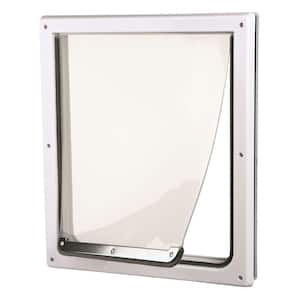 Two-Way Dog Door with Flap For Medium to Extra Large Dogs : 12 x 14.75 in.