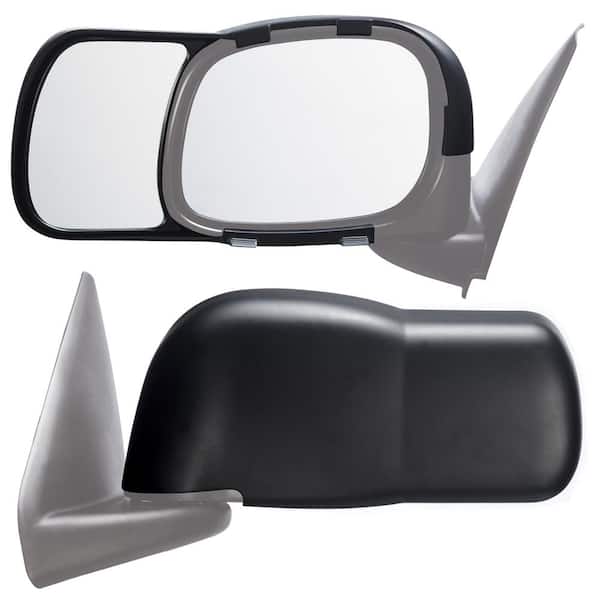 Snap & Zap Clip-on Towing Mirror Set for 2002 - 2008 Dodge Ram 1500; 2003 - 2009 2500/3500