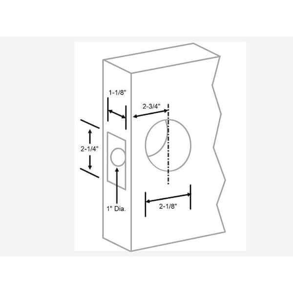 Solid Brass Passage Hall/Closet Door Knob