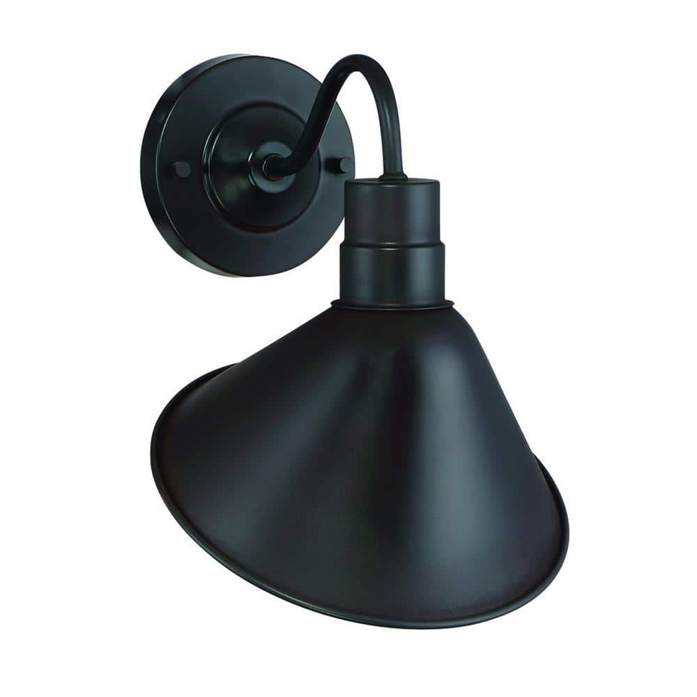 Oil Rubbed Bronze Dimmable Outdoor Wall Lantern
