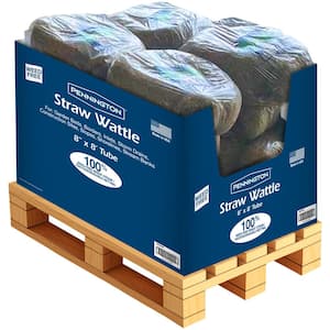 Straw Wattle 8 in. x 8 ft. Pallet (16 units)