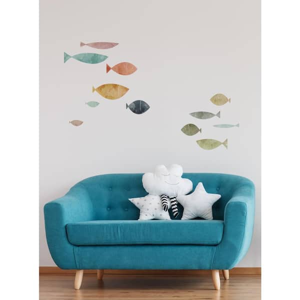 School of Fish Wall Decal Dovecove Color: Summer