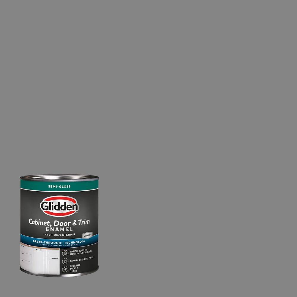 1 qt. PPG1001-5 Dover Gray Semi-Gloss Door, Trim and Cabinet Paint price history on PriceWatchPro
