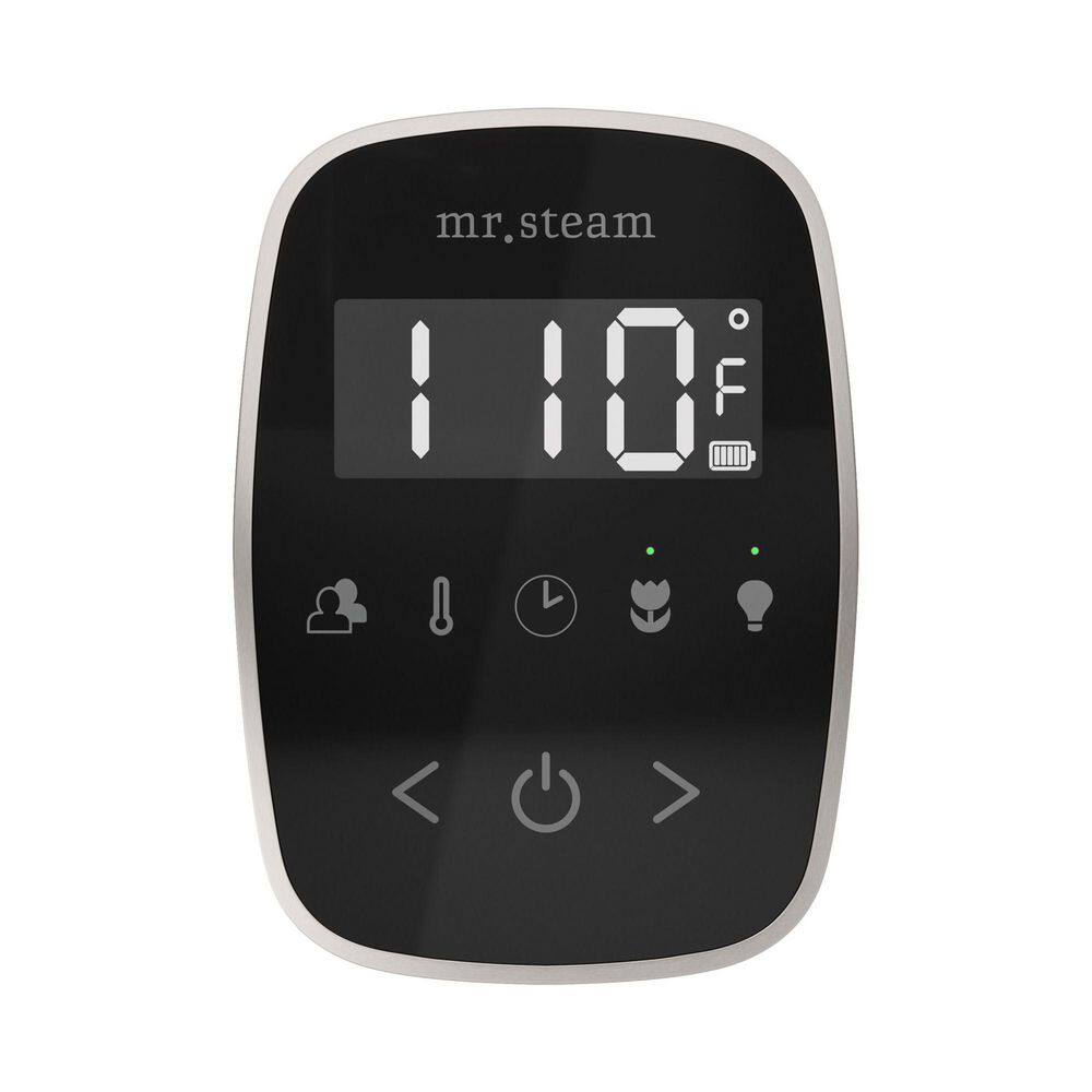 ButlerFlex Max Steam Shower Control Package with TempoFlex Control and Steamhead in Black Brushed Nickel price history on PriceWatchPro
