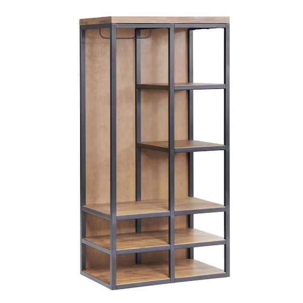 Alaterre Furniture Lloyd 58 in. H Natural Hall Tree