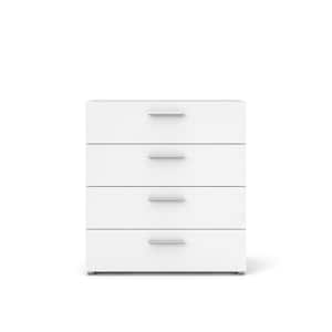 Austin 4-Drawer White Chest of Drawers