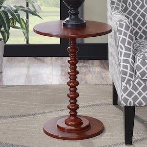 Palm Beach Mahogany Spindle End Table