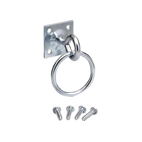 Lehigh 2 in. Zinc-Plated Hitching Ring with Plate