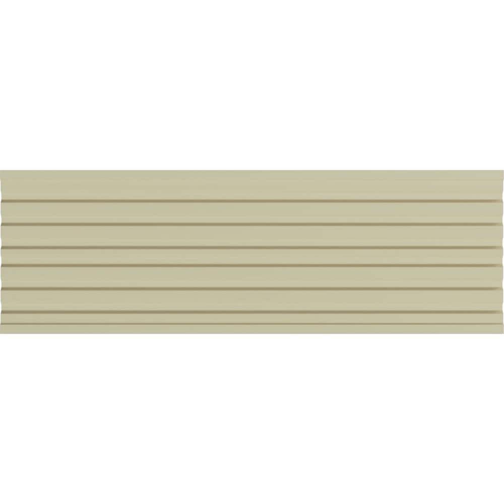 Primed Polyurethane Reeded Crown Moulding 94.5" Length