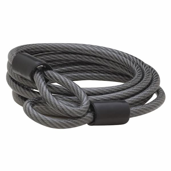Cavo Di Bloccaggio Brinks Multi-Fit 6’ Flessibile In Acciaio Per Traino (Diametro 1/2” E 5/8”)