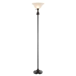 Candler 71.75 in. Oil Rubbed Bronze Torchiere Lamp