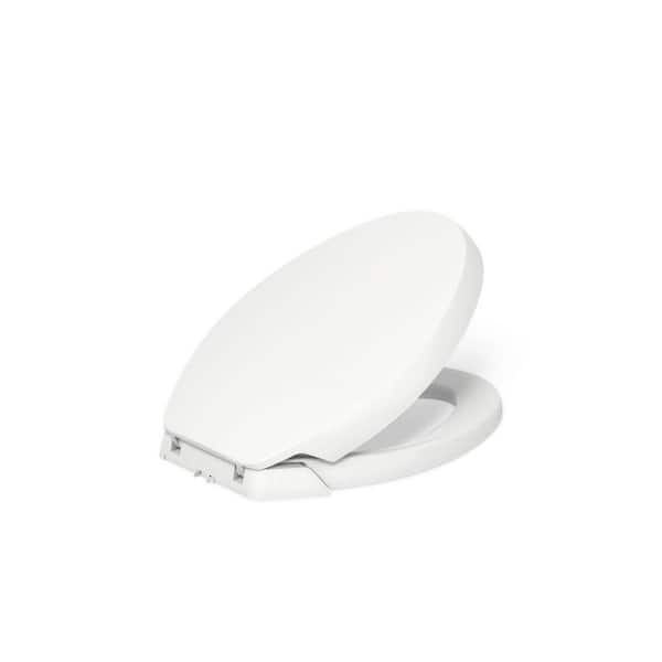 KOHLER Purefresh Elongated Toilet Seat in White