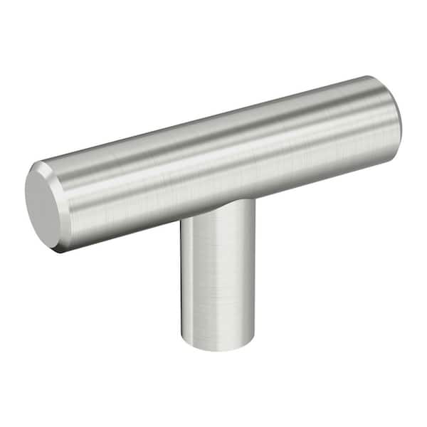 Amerock Bar Pulls Hollow 2 in. Modern Stainless Steel Bar Cabinet Knob