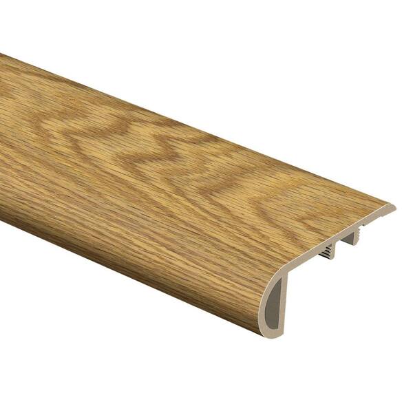 Zamma Autumn Oak 3/4 in. Thick x 2-1/8 in. Wide x 94 in. Length Vinyl Stair Nose Molding