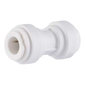 5/16 in. O.D. x 5/16 in. O.D. Push-to-Connect Polypropylene Coupling Fitting