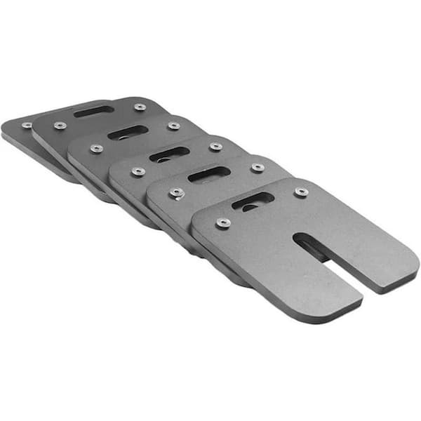 6-Piece 5 lb. Steel Square Dumbbell Plates