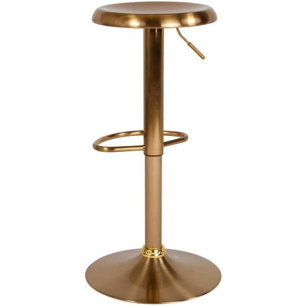 Gold discount adjustable stool