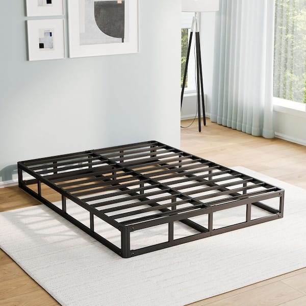 Comasach 5 in. King Meatl Box Spring Bed Base, Sturdy Mattress
