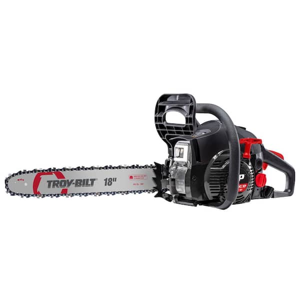 Troy-Bilt TB4218C XP XP 18 in. 42cc 2-Cycle Lightweight Gas Chainsaw with Adjustable Automatic Chain Oiler and Heavy-Duty Carry Case - 2