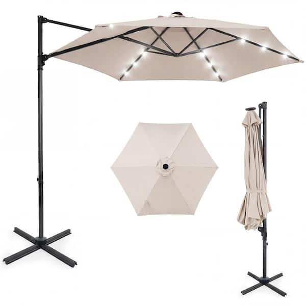 black and white striped outdoor patio umbrella 10' Round Sunbrella Black and White Cabana Stripe Outdoor Patio Umbrella with Black Metal Frame