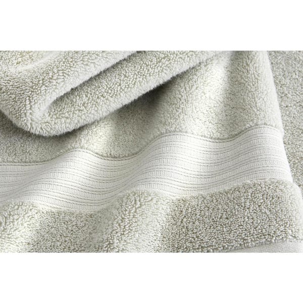 StyleWell HygroCotton White 6-Piece Bath Towel Set AT17641_white - The Home  Depot