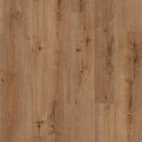 Fairfield Oak 14 mm T x 8 in. W Waterproof Laminate Wood Flooring(13.28 sq. ft./case)