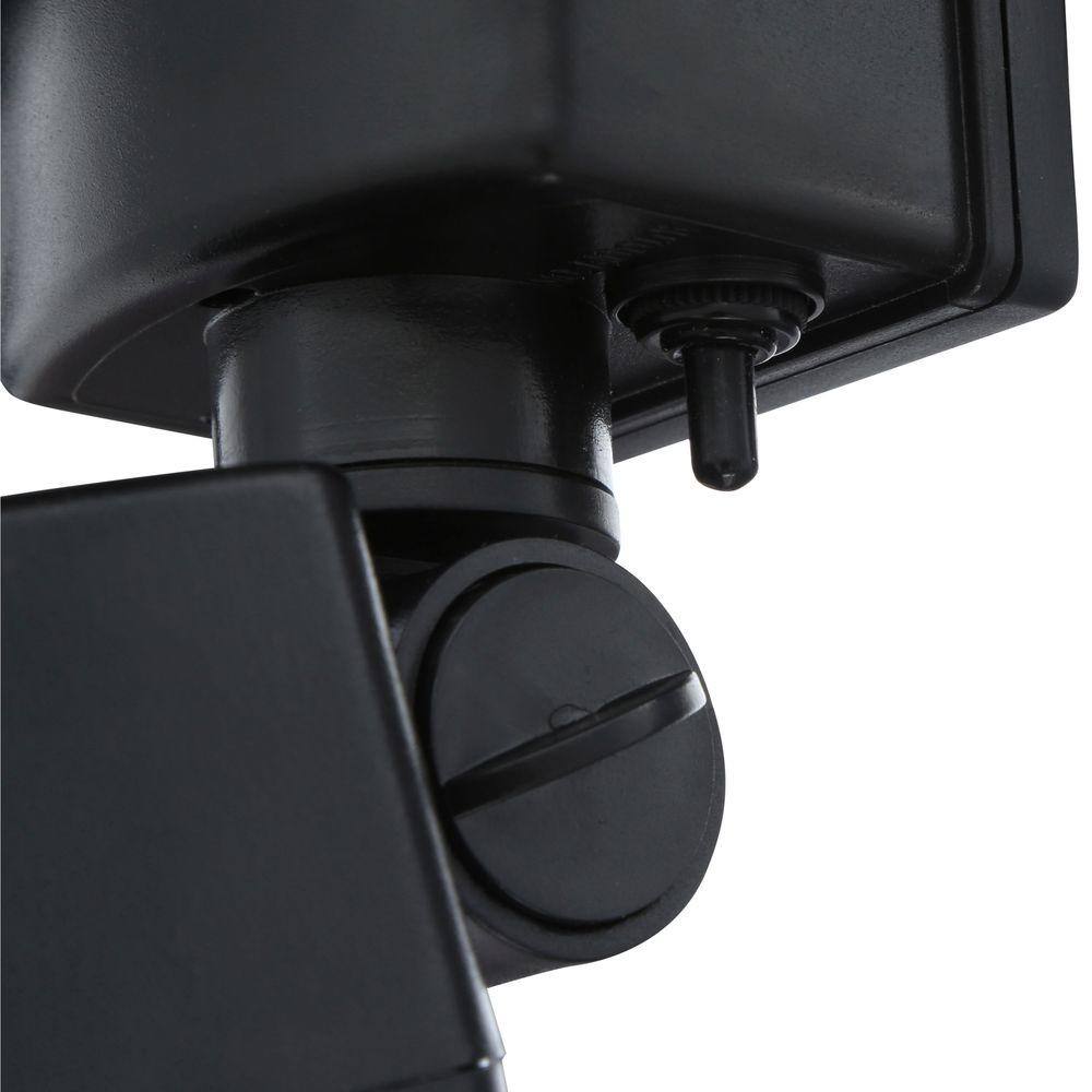 Black Solar Powered LED Motion Sensor Floodlight