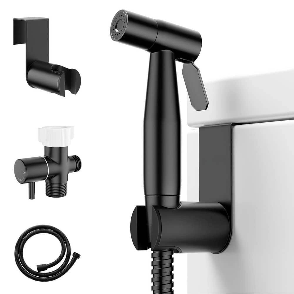 Handheld Bidet Sprayer Bidet Attachment and Hose in Black Brushed Nickel Faucet and Adjustable Water Pressure price history on PriceWatchPro
