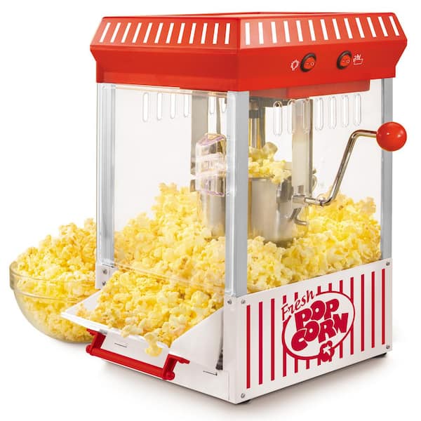 Nostalgia 48 Popcorn Cart 2.5-Ounce, Red/White