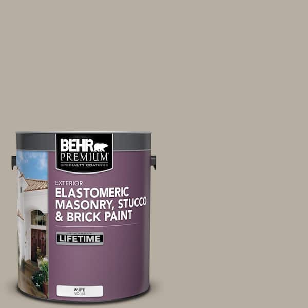 1 gal. #N320-4 Camping Tent Elastomeric Masonry, Stucco and Brick Exterior Paint
