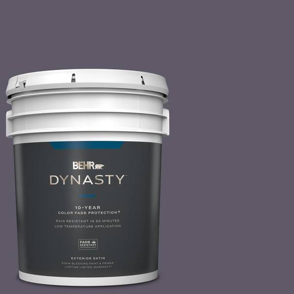Reviews for BEHR DYNASTY 5 gal. S5707A Plush Purple Satin Enamel